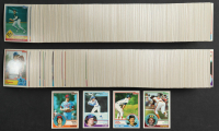 1983 Topps Baseball Complete Set Of (792) Cards With Ryne Sandberg RC #83, Frank Viola RC #586, Tony Gwynn RC #482 & Wade Boggs RC #498 at PristineAuction.com