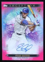 Evan Carter 2024 Topps Inception Rookie and Emerging Stars Autographs Magenta #BRESEC RC #33/99 at PristineAuction.com