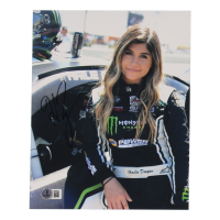 Hailie Deegan Signed NASCAR 8x10 Photo (Beckett) at PristineAuction.com