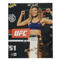 Ashley Yoder Signed UFC 8x10 Photo Inscribed "Thanks For The Support" (Beckett) at PristineAuction.com