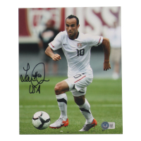 Landon Donovan Signed 8x10 Photo Inscribed "USA" (Beckett) at PristineAuction.com