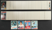 1985 Topps Baseball Complete Set of (792) Cards with Mark McGwire #401 RC, Kirby Puckett #536 RC, Roger Clemens #181 RC, Joe Carter #694 at PristineAuction.com