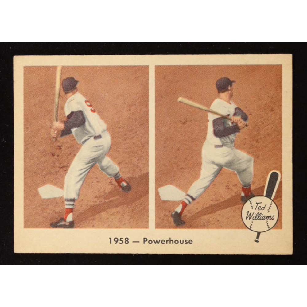 Ted Williams 1959 Fleer 1958 Powerhouse #66 at PristineAuction.com