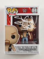 "Stone Cold" Steve Austin Signed WWE #84 Funko Pop! Vinyl Figure (Beckett) at PristineAuction.com