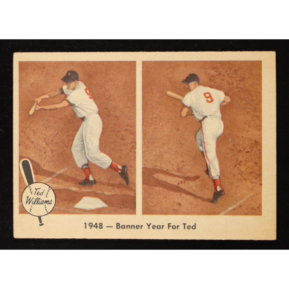 Ted Williams 1959 Fleer 1948 Banner Year For Ted #36 at PristineAuction.com