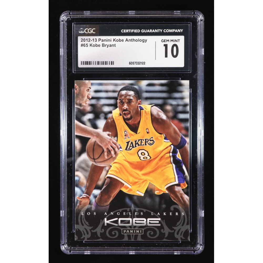 Kobe Bryant 2012-13 Panini Kobe Anthology #65 (CGC 10) at PristineAuction.com