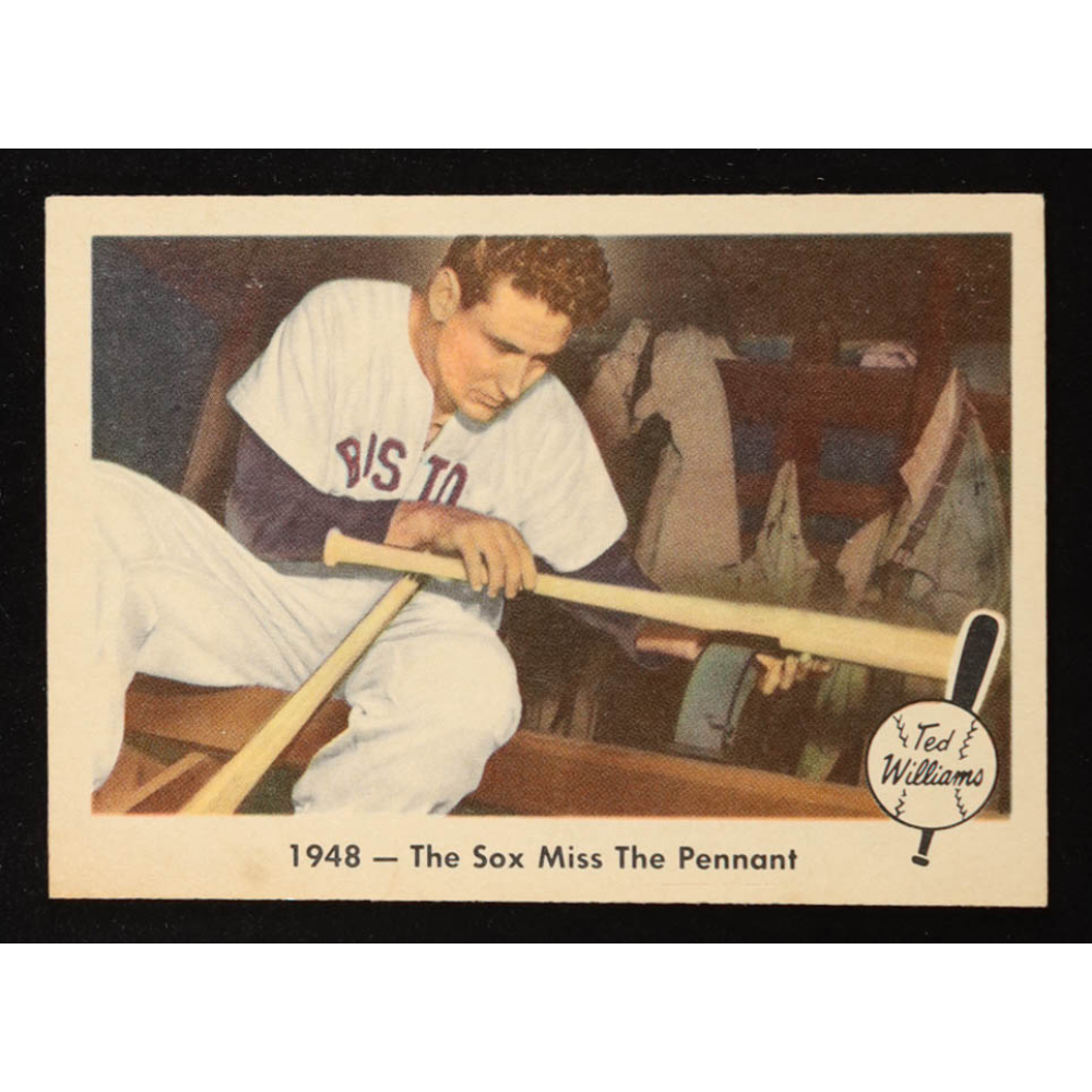 Ted Williams 1959 Fleer 1948 Sox Miss Pennant #35 at PristineAuction.com