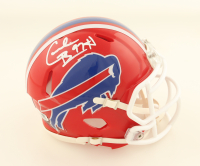 Cornelius Bennett Signed Bills Speed Mini Helmet (JSA) at PristineAuction.com