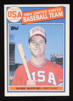 Mark McGwire 1985 Topps #401 OLY RC at PristineAuction.com