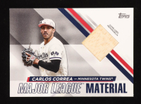 Carlos Correa 2024 Topps Major League Material #MLMCC at PristineAuction.com