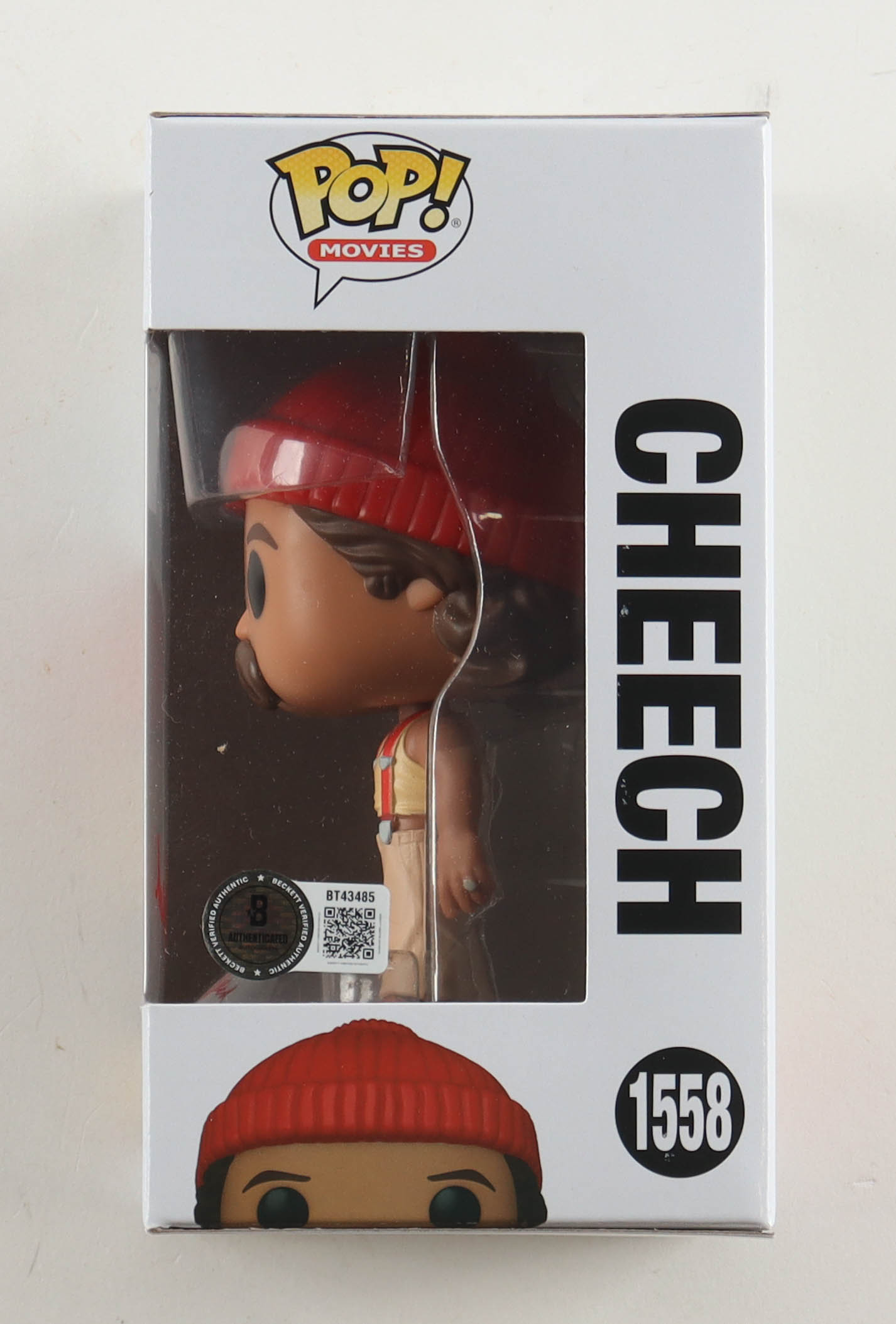 Cheech Marin Signed "Cheech & Chong's: Up in Smoke" #1558 Cheech Funko Pop! Vinyl Figure (Beckett) at PristineAuction.com Cheech Marin Signed "Cheech & Chong's: Up in Smoke" #1558 Cheech Funko Pop! Vinyl Figure (Beckett) at PristineAuction.com