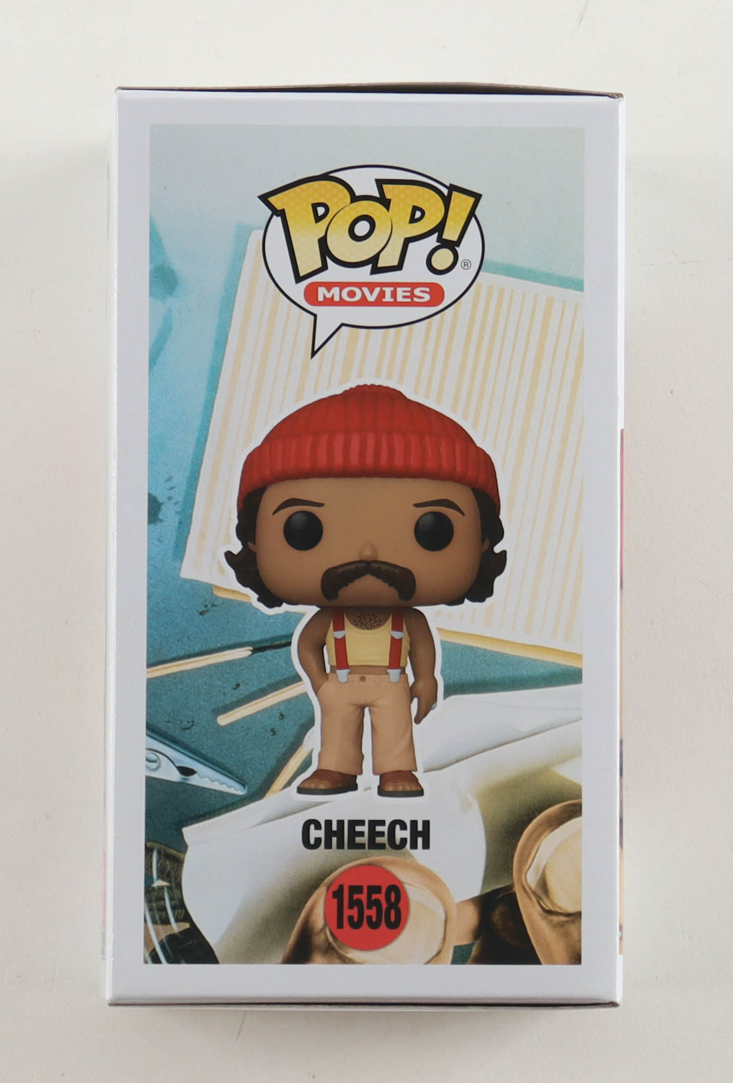 Cheech Marin Signed "Cheech & Chong's: Up in Smoke" #1558 Cheech Funko Pop! Vinyl Figure (Beckett) at PristineAuction.com Cheech Marin Signed "Cheech & Chong's: Up in Smoke" #1558 Cheech Funko Pop! Vinyl Figure (Beckett) at PristineAuction.com
