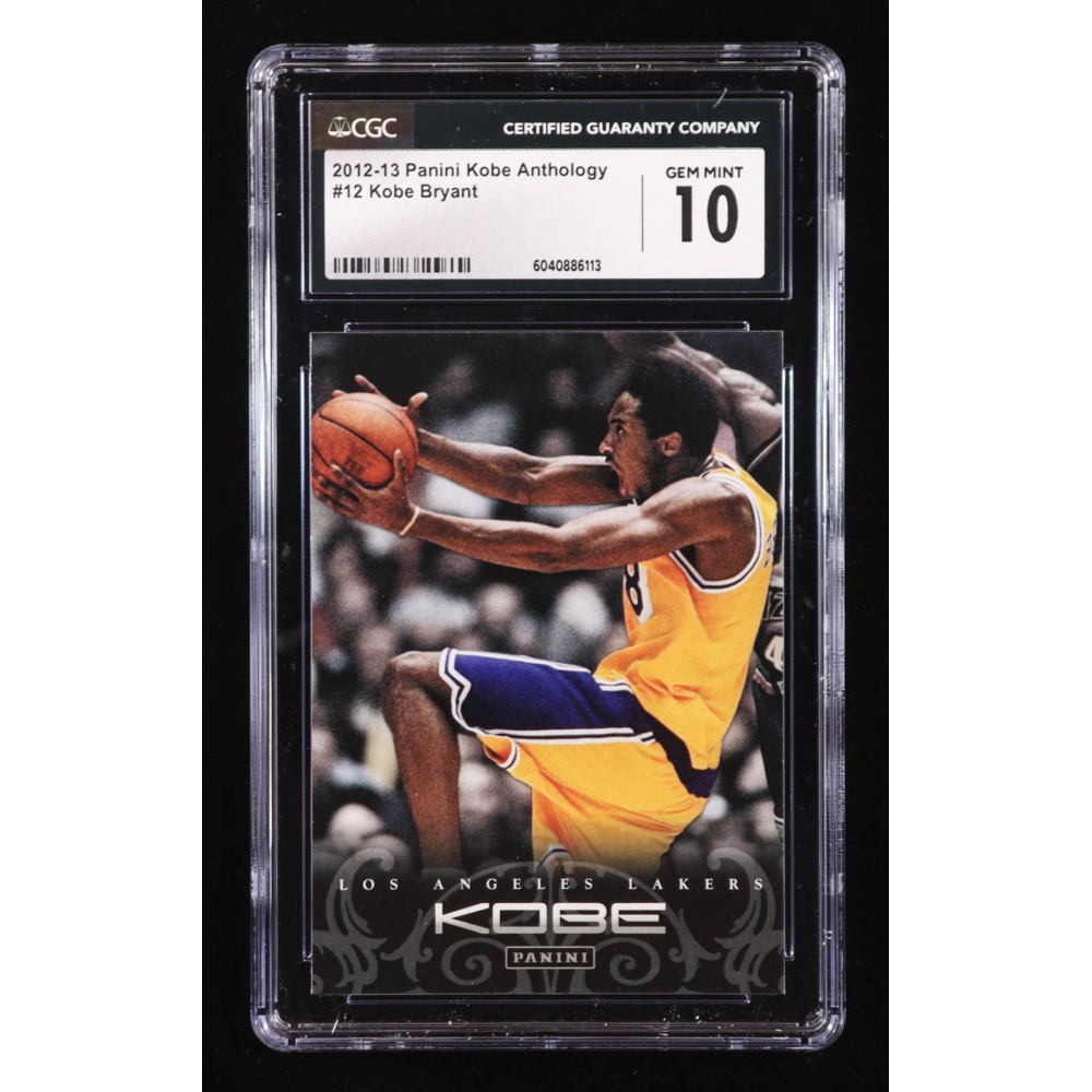 Kobe Bryant 2012-13 Panini Kobe Anthology #12 (CGC 10) at PristineAuction.com