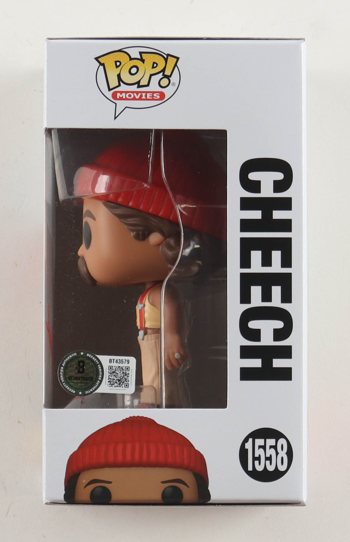 Cheech Marin Signed "Cheech & Chong's Up In Smoke" #1558 Cheech Funko Pop! Vinyl Figure (Beckett) at PristineAuction.com Cheech Marin Signed "Cheech & Chong's Up In Smoke" #1558 Cheech Funko Pop! Vinyl Figure (Beckett) at PristineAuction.com