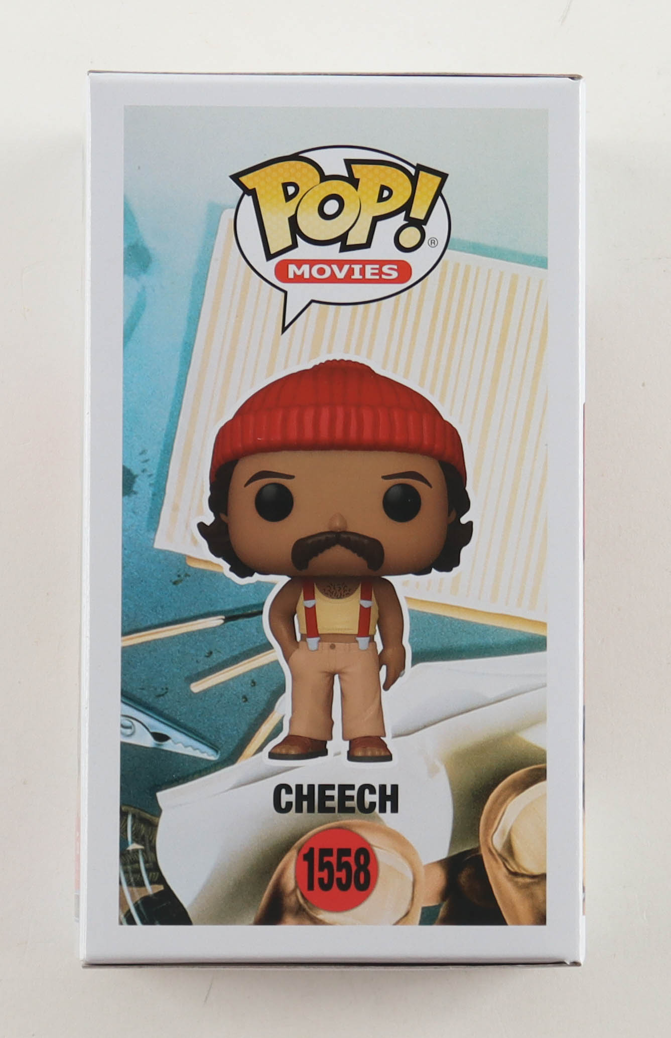 Cheech Marin Signed "Cheech & Chong's Up In Smoke" #1558 Cheech Funko Pop! Vinyl Figure (Beckett) at PristineAuction.com Cheech Marin Signed "Cheech & Chong's Up In Smoke" #1558 Cheech Funko Pop! Vinyl Figure (Beckett) at PristineAuction.com