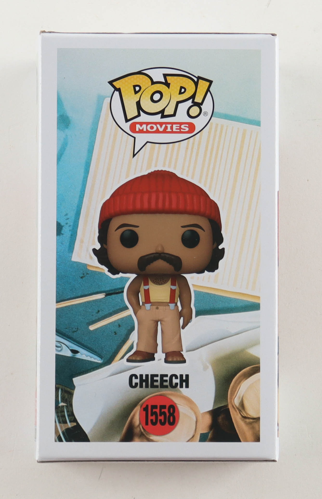 Cheech Marin Signed "Cheech & Chong's Up In Smoke" #1558 Cheech Funko Pop! Vinyl Figure (Beckett) at PristineAuction.com Cheech Marin Signed "Cheech & Chong's Up In Smoke" #1558 Cheech Funko Pop! Vinyl Figure (Beckett) at PristineAuction.com