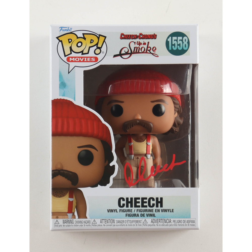 Cheech Marin Signed "Cheech & Chong's Up In Smoke" #1558 Cheech Funko Pop! Vinyl Figure (Beckett) at PristineAuction.com