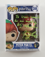 Jeremy Sumpter Signed "Peter Pan" #1344 Peter Pan with Pipe Funko Pop! Vinyl Figure with Extensive Inscription (JSA) at PristineAuction.com