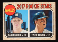 Aaron Judge / Tyler Austin 2017 Topps Heritage #214 RC at PristineAuction.com