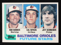 Bob Bonner / Cal Ripken / Jeff Schneider 1982 Topps #21 RC at PristineAuction.com