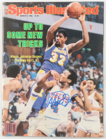 Magic Johnson Signed 1984 Sports Illustrated Magazine (Beckett) at PristineAuction.com