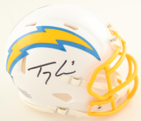 Trey Lance Signed Chargers Speed Mini Helmet (Beckett) at PristineAuction.com