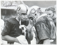 Daryle Lamonica & Jim Otto Signed Raiders 11x14 Photo Inscribed "H.O.F. 1980" (JSA) at PristineAuction.com