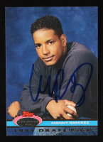 Manny Ramirez Signed 1992 Stadium Club Dome #146 RC (JSA) at PristineAuction.com
