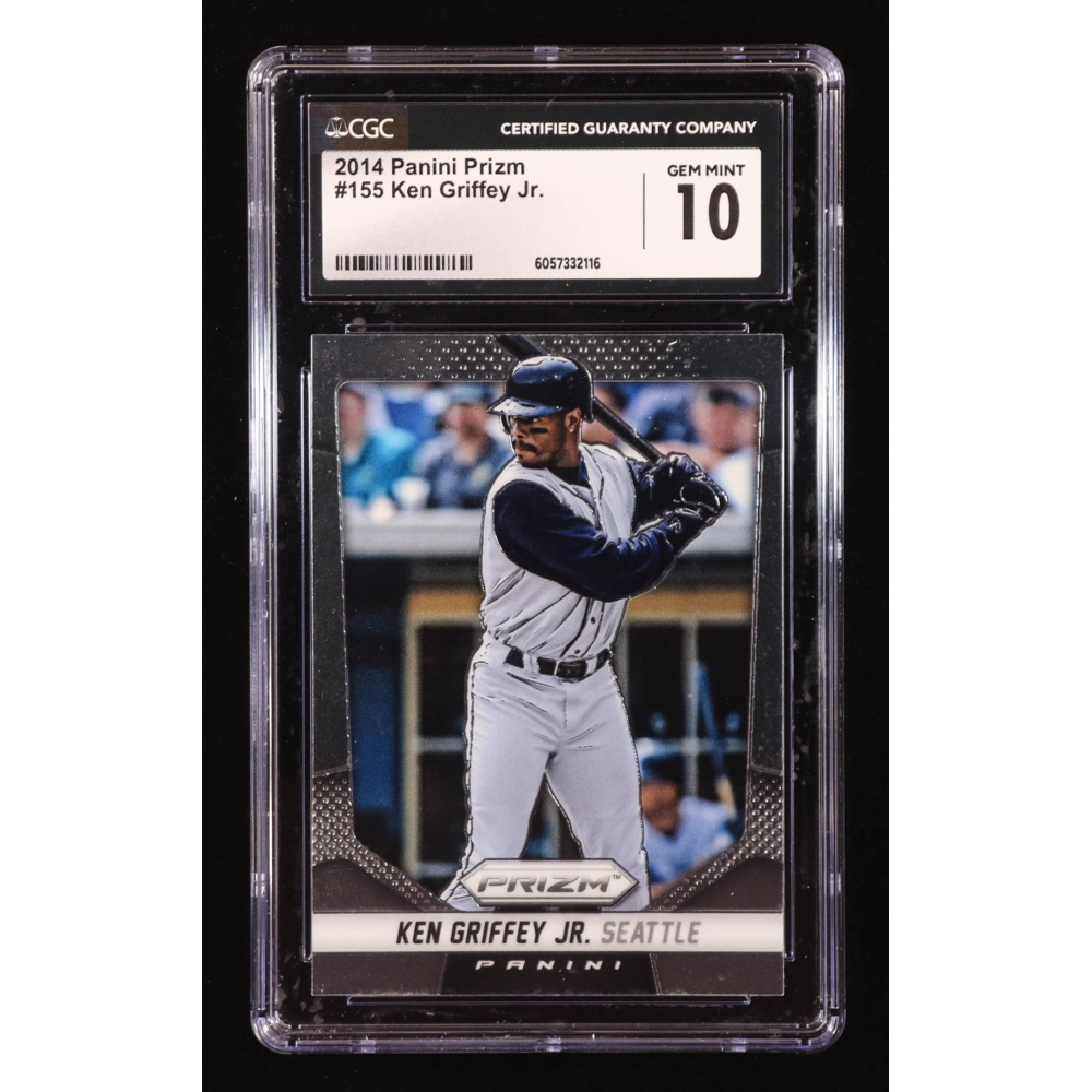 Ken Griffey Jr. 2014 Panini Prizm #155 (CGC 10) at PristineAuction.com