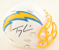 Trey Lance Signed Chargers Speed Mini Helmet (Beckett) at PristineAuction.com