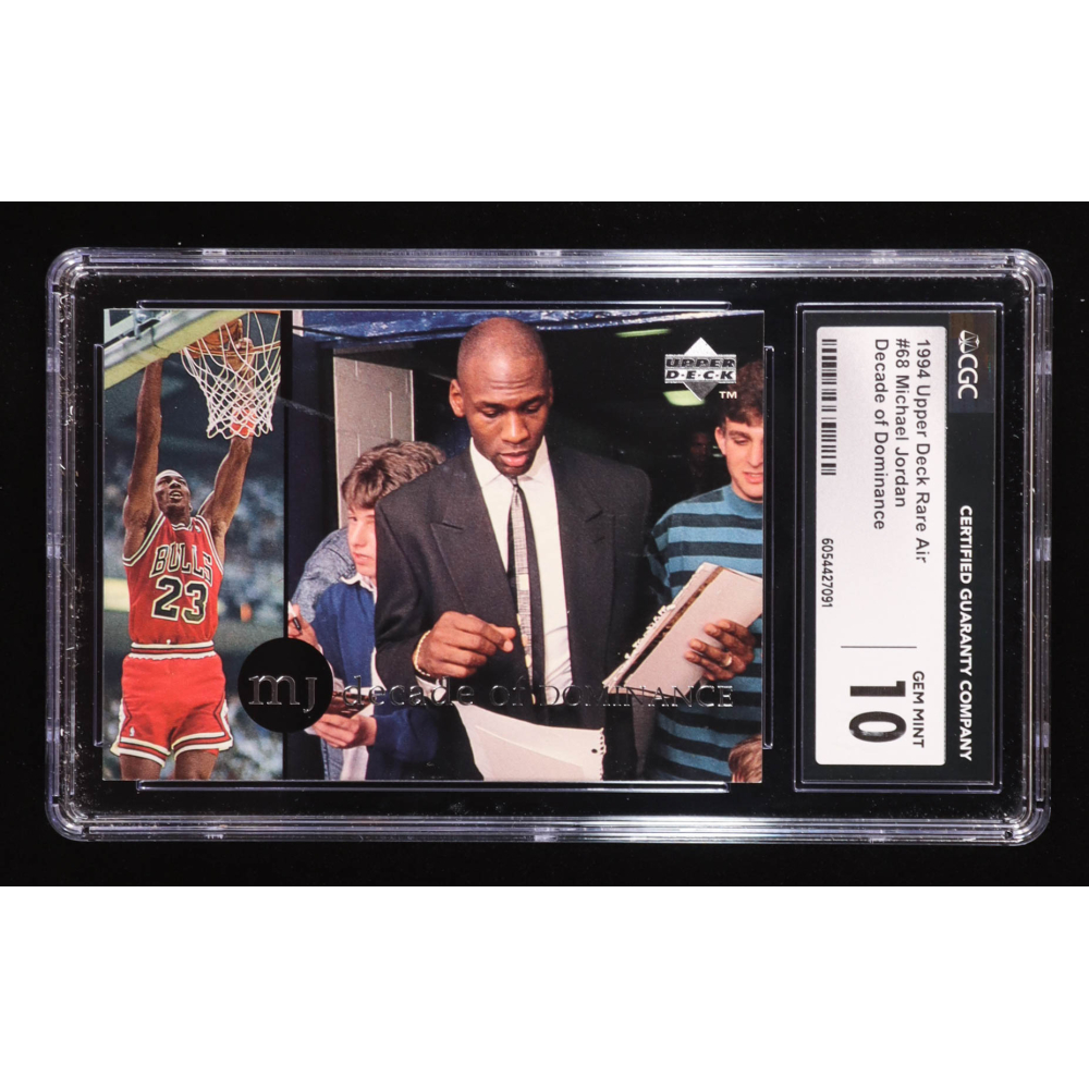 Michael Jordan 1994 Upper Deck Jordan Rare Air #68 (CGC 10) at PristineAuction.com