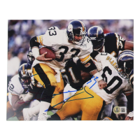 Merril Hoge Signed Steelers 8x10 Photo (Beckett) at PristineAuction.com