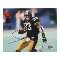 Merril Hoge Signed Steelers 8x10 Photo (Beckett) at PristineAuction.com