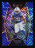 Jonathan Taylor 2021 Select Prizm Blue Squares #116 #009/149 at PristineAuction.com