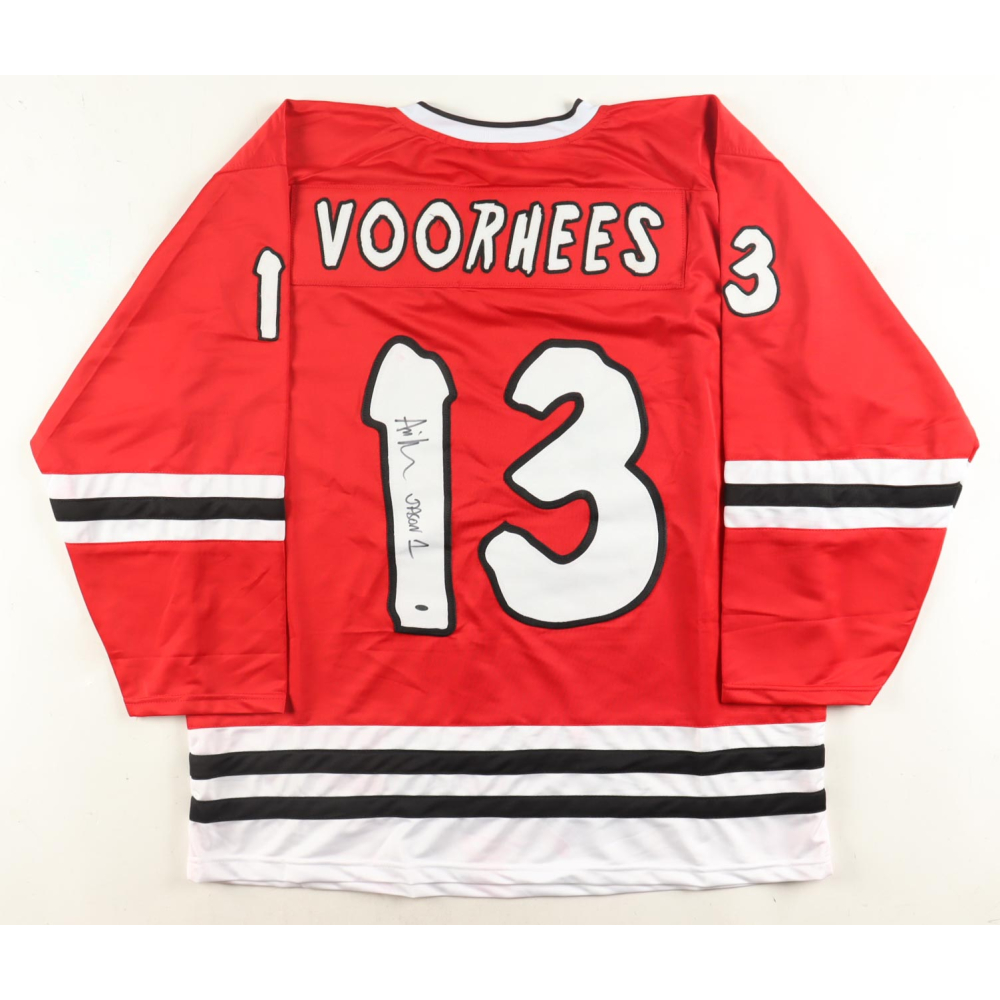 Ari Lehman Signed Jersey Inscribed "Jason 1" (OKAuthentics) at PristineAuction.com