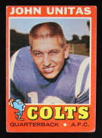 Johnny Unitas 1971 Topps #1 at PristineAuction.com