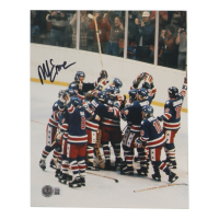 Mike Eruzione Signed Team USA 8x10 Photo (Beckett) at PristineAuction.com