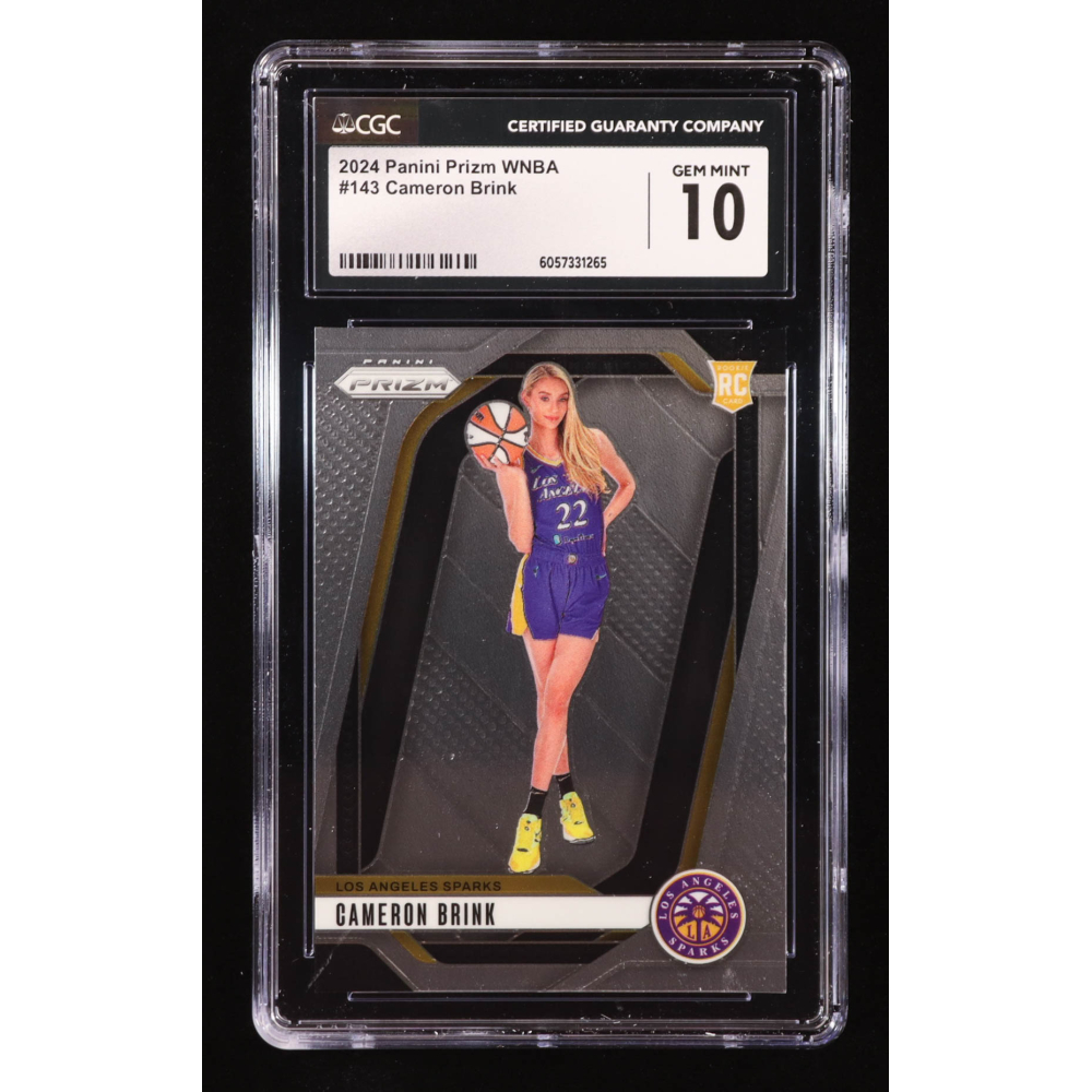 Cameron Brink 2024 Panini Prizm WNBA #143 RC (CGC 10) at PristineAuction.com