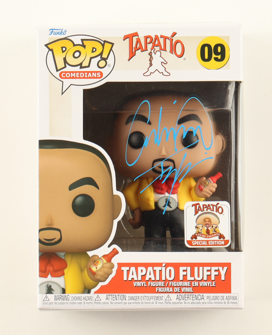 Gabriel Iglesias Signed "Tapatio" #09 Tapatio Fluffy Funko Pop! Vinyl Figure (JSA) at PristineAuction.com Gabriel Iglesias Signed "Tapatio" #09 Tapatio Fluffy Funko Pop! Vinyl Figure (JSA) at PristineAuction.com