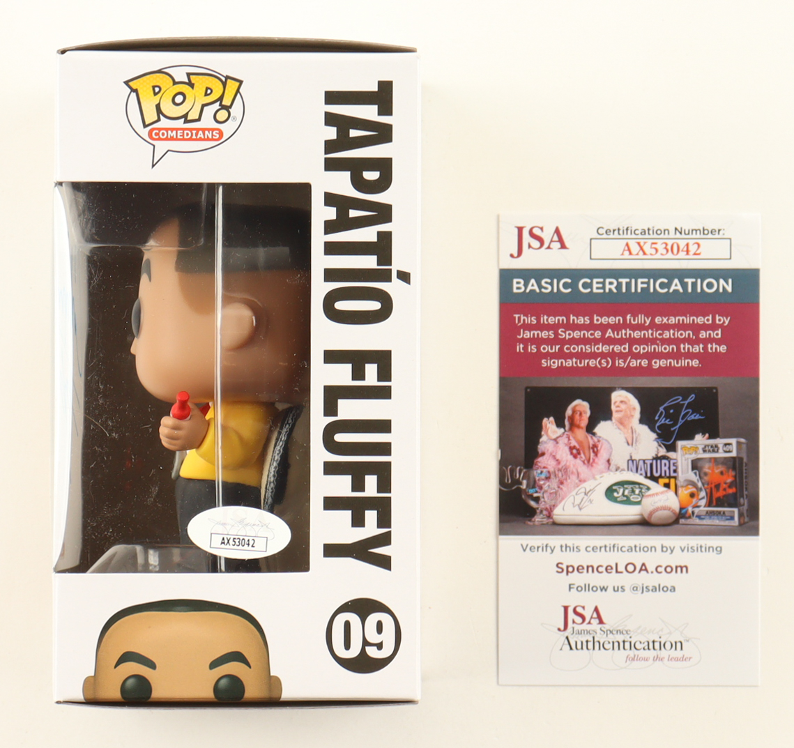 Gabriel Iglesias Signed "Tapatio" #09 Tapatio Fluffy Funko Pop! Vinyl Figure (JSA) at PristineAuction.com Gabriel Iglesias Signed "Tapatio" #09 Tapatio Fluffy Funko Pop! Vinyl Figure (JSA) at PristineAuction.com