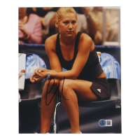 Anna Kournikova Signed 8x10 Photo (Beckett) at PristineAuction.com