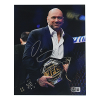 Dana White Signed 8x10 Photo (Beckett) at PristineAuction.com
