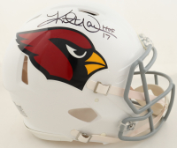 Kurt Warner Signed Cardinals Full-Size Authentic On-Field Speed Helmet Inscribed "HOF 17" (Beckett) at PristineAuction.com