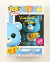 Muriel Fahrion Signed "Care Bears: 40th Anniversary" #1203 Champ Bear Funko Pop! Vinyl Figure (JSA) at PristineAuction.com