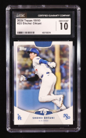 Shohei Ohtani 2024 Topps 50/50 Ohtani #20 (CGC 10) at PristineAuction.com