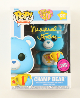 Muriel Fahrion Signed "Care Bears: 40th Anniversary" #1203 Champ Bear Funko Pop! Vinyl Figure (JSA) at PristineAuction.com