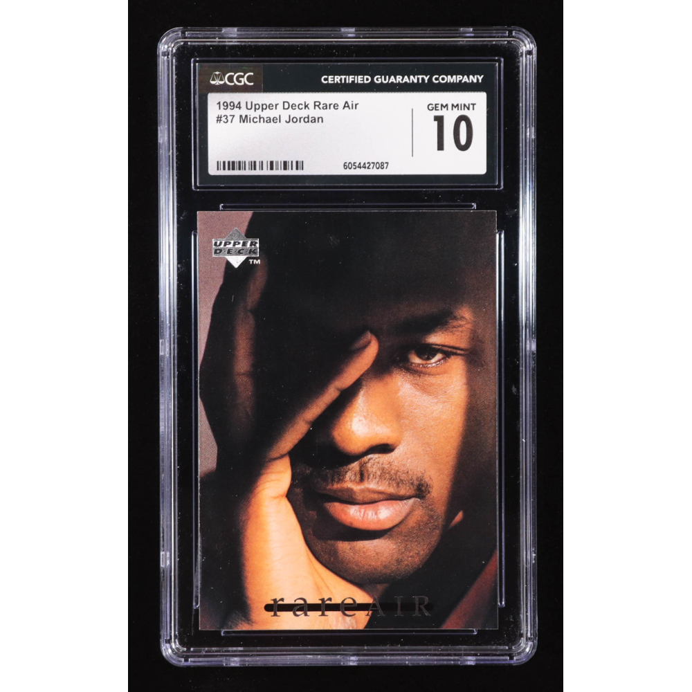 Michael Jordan 1994 Upper Deck Jordan Rare Air #37 (CGC 10) at PristineAuction.com Michael Jordan 1994 Upper Deck Jordan Rare Air #37 (CGC 10) at PristineAuction.com