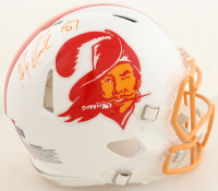 Rob Gronkowski Signed Buccaneers Full-Size Authentic On-Field Throwback Alternate Speed Helmet (Radtke) at PristineAuction.com