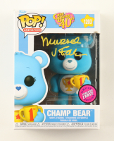 Muriel Fahrion Signed "Care Bears: 40th Anniversary" #1203 Champ Bear Funko Pop! Vinyl Figure (JSA) at PristineAuction.com