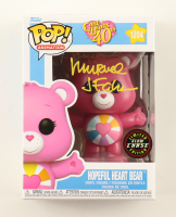 Muriel Fahrion Signed "Care Bears: 40th Anniversary" #1204 Hopeful Heart Bear Funko Pop! Vinyl Figure (JSA) at PristineAuction.com